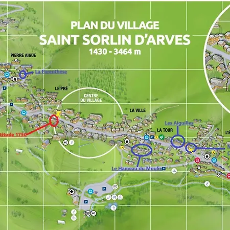 Montagnard 15 Personnes - Proche Du Centre Du Village Saint-Sorlin-dʼArves